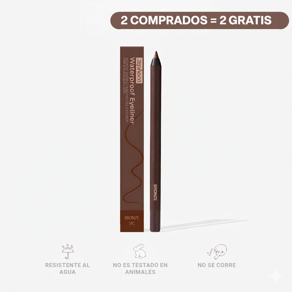 SilqueGlow Lápiz de Eyeliner  Waterproof